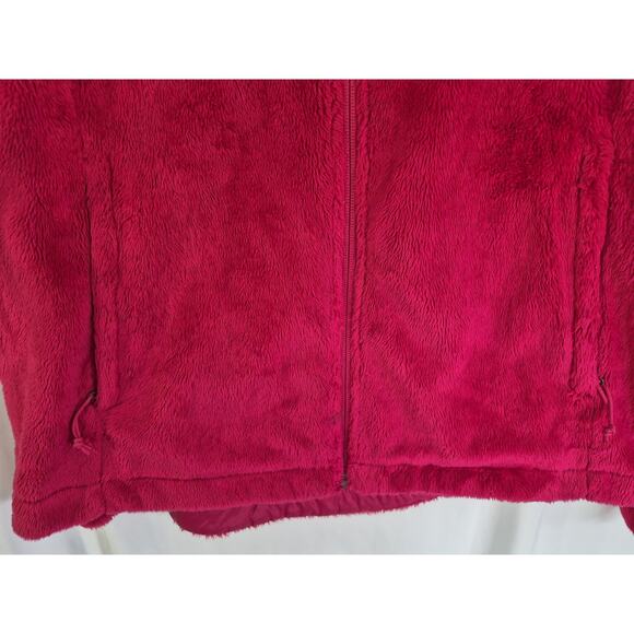 The North Face Women’s Osito Slate Dark Rose Zip-Up Jacket Medium - Picture 5 of 8